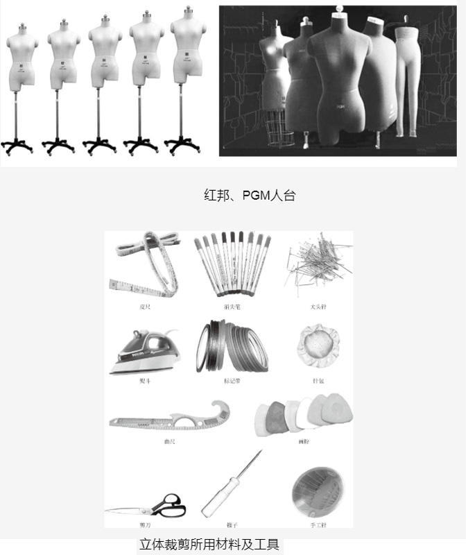 立体裁剪都需要准备哪些工具